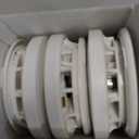 3 Pack Photoelectric Smoke and Carbon Monoxide Detector, Smoke Alarm Sealed-in 10 Year Lithium Battery-Operated (White)