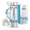 Hydrogen Water Bottle Generator with SPE/PEM Technology, Ionized Water Bottle, Portable Hydrogen Water Ionizer Machine 420 ml for Gym, Hiking, Cycling, Running & Outdoor Use