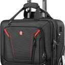 star cloud Rigid Frame Rolling Laptop Bag 18"14"8", Water-Resistant Rolling Briefcase with Wheels, Business Travel Computer Bag, Underseat Carry on Luggage for Men & Women, 18"14"8", 30l