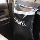 Tossits Recycled Disposable Car Trash Bags  Leakproof, Smell Proof Hanging Garbage Bags for Car, Truck, SUV, RV & Vehicle  Black, 21 Count Disposable Automotive Trash Bags