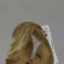 Ponytail Extension Claw 18" Natural-Looking Synthetic Wavy Long Pony Tails Hair Extensions Ash blonde mix Bleach Blonde Clip-In Hairpiece for Women