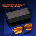 Titan Gaming Glasses, Blue Light Blocking, Night Driving Glasses for Men, Computer Protection, Gift for Gamers