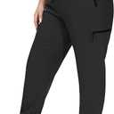 SEKINO Women's Plus Size Hiking Cargo Pants Lightweight Quick Dry Joggers Athletic Workout Outdoor Zipper Pockets Pants  2XL