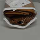 Cappuccino Brown Curtains 40x96 Inches Long 2 Panels Set, Pinch Pleated Thermal Insulated Blackout Room Darkening Curtain for Living Room,Window Draperies with Hooks