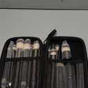 Professional Makeup Brushes BS-MALL With Travel Case - Kabuki Brush Eyeshadow Brush, Concealer Brush, Blush Brush Bronzer & Foundation Brush 20 Pcs, Labeled Daily Use & Versatile Occasions Gift Box