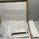 ROLOVE 23x18 Inch Lighted Vanity Mirror, 3-Color Dimmable LED & Touch Control - Large Makeup Mirror for Dressing Room (Wall/Tabletop Mount) (White)