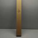 1 Inch Double Curtain Rods 36 to 72 Inches(3-6 ft) Bronze Drapery Rods for Windows 24 to 68 Inches, Telescoping Dual Curtain Rod with Woven Leaf Finials