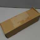 Toilet Brush Holder Stainless Steel 304 Standing Black Square Toilet Brush Holder for Bathroom Storage and Organization (Black)