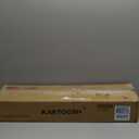 KARTOOSH Battery Operated Wall Sconces with Remote Control, Dimmable Wall Sconces Set of Two, 350Rotate, 3000K LED Nickel Wireless Wall Light for Living Room, Bedroom, Hallway, 24.4 Inch (2 Pack)