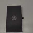 Dreem Real Leather for iPhone 17 Pro Case Wallet, Revolutionary Phone Stand, MagSafe-Fit, Magnetic Detachable Flip Cover, RFID Blocking Card Holder, Gift-Box [Fibonacci:Graphite Blue]