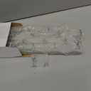 Blulu 2 Pcs 13.8'' Sliding Tie Rack Hangers for Closet, 9(Total 18) Tie Pull Out Wall Mounted Extending Sturdy Metal Belt Organizer Holder for Men Belt Storage, Sliver