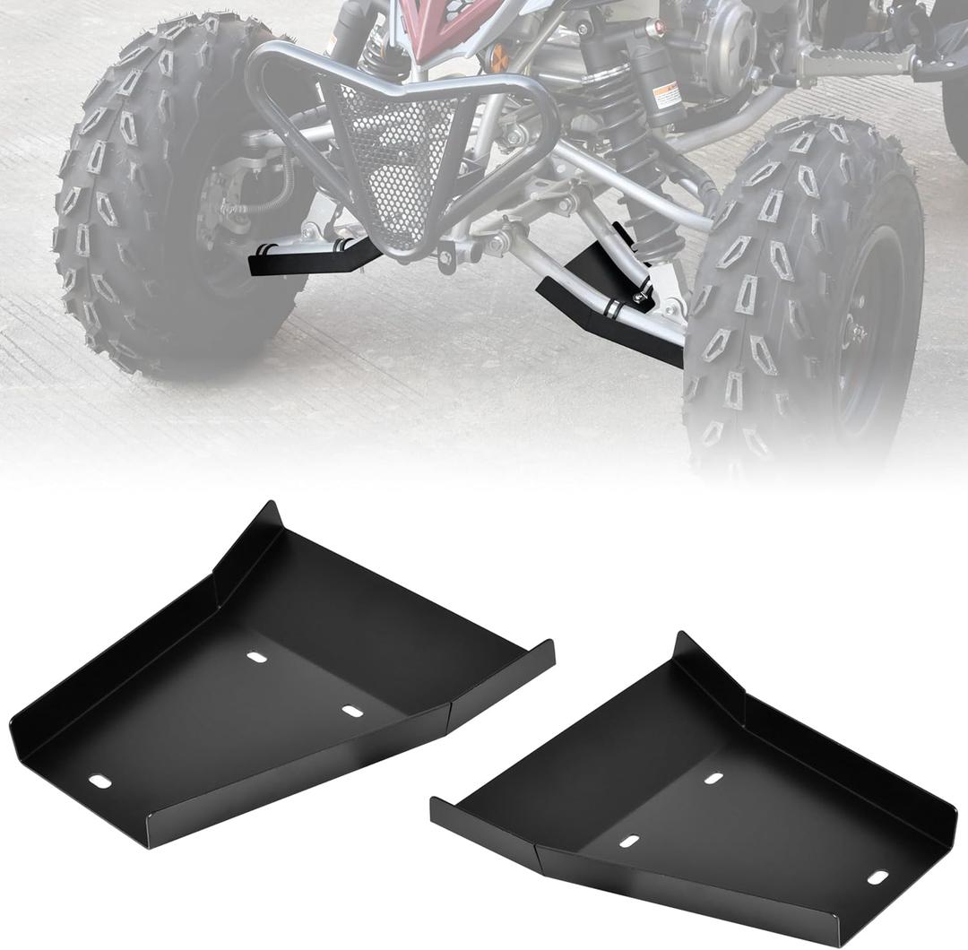 A Arm Skid Plate for Yamaha Raptor 700 700R, Front Heavy-Duty Aluminum A-Arm Guards Arms Protector for Yamaha Raptor YFM 700 700R 2006-2025 Accessories (2PCS)