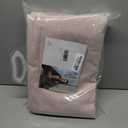 ECOCOTT Duvet Cover Oversized King Size - 100% Washed Cotton Durable Soft Comfy Duvet Cover Set, 3 Pieces Duvet Cover with Zipper Closure (Greyish Pink)