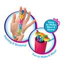 Shimmer 'n Sparkle Squish Magic Bubble Bands Loom Band Making kit, Friendship Bracelets Crafting Toy Rubber Bands Set
