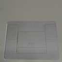 MOFT Laptop Stand for Desk, Adhesive MacBook Computer Stand with 2 Adjustable Viewing Angles, Foldable and Portable Laptop Riser Compatible with 11"-16" Laptops, Silver(Adhesive Version)