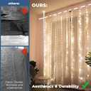 Heavy Duty 1" No-Drill Room Divider Rod - Rustproof Adjustable Tension Pole 4-10ft (H) 28-114inch(W) for Privacy Curtains & Temporary Walls, White
