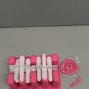 Silicone Popsicle Molds 10 Pcs Ice Pop Maker Molds with 10 Reusable Sticks, Cleaning Brush and Funnel - Homemade Easy-Release Reusable Popsicle Moulds Shapes (Red)