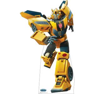 Cardboard People Bumblebee Cardboard Cutout Standup - Transformers: EarthSpark (TV Series)