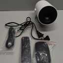 Mini Projector with WiFi and Bluetooth Built-in Apps Smart Projector Support 4K 1080P FHD 180 Adjustable Auto Keystone Compatibile with HDMI/TV Stick/Memory Stick/Laptop, White