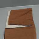 Momcozy Muslin Swaddle Blankets for Baby Boys and Girls, 4-Pack Breathable and Skin-Friendly Receiving Blanket Wrap, Baby Essentials, Registry & Gift, 47 x 47 inches (Brown)