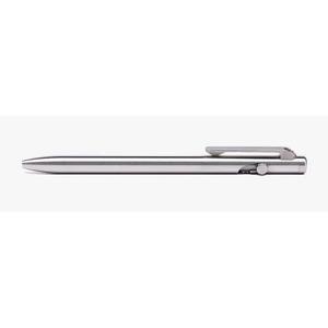 TACTILE TURN/Tack Tile Turn Slim Bolt Action Pen Standard Titanium TAT-10-SB1-TTM-TTM