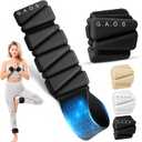 GAOS Wrist & Ankle Weights for Women - Wearable Weighted Bangles for Pilates, Yoga, Walking & Strength Training,Adjustable Fit, Soft Silicone Anti-Slip Design - 2 lbs Pair (Set of 2).