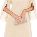 GRACE KARIN Womens Formal Wedding Guest Dress 2026 Chiffon Cocktail Dress Mother of the Bride Dresses Midi Fashion Clothing (Beige, 10)