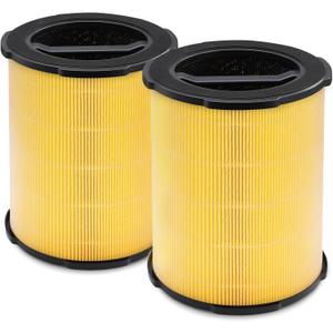 WELOV P200S Pet Care Filter 2 Packs, 3-in-1 H13 True HEPA and High-Efficiency Activated Carbon Filter for Pet Hair, Dander, Pollen, Dust, Pet Odor, and Other Unwanted Smells