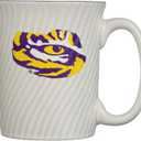 Officially Licensed NCAA Large Ceramic Coffee Mug - 15 oz Ceramic Coffee Mug - Premium Swirl Design, Team Logo Mug for Sports Fans - Game Day & Office Essential