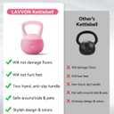 Soft Kettlebell - Cushioned Impact-Resistant Base and Anti-Slip, Kettle bell Anti-Slip Grip Weight for Home Workouts, Safe Strength Training Kettlebells Sets for Women & Men, With Non-slip Gloves