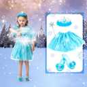 Princess Dress Up Shoes Set, Girls Dress Up Toys Toddler Jewelry Boutique Kit, 3 Themes of Unicorn, Mermaid, Ice Princess Costumes Set, Pretend Play Gifts for Little Girls Aged 3-6 Years Old