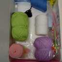 A-URA Learn to Crochet Kit for Beginners Kids and Adults, Premium 4 Animal Pattern Beginner Crochet Kits with Easy Tube Yarn & Step-by-Step Video Tutorials (Forest FriendsStandard Size)