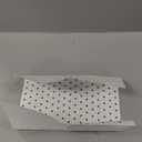 Itsy Bitsy Mini Black and White Hexagon Flower Tile Dollhouse Flooring Wallpaper 1:12 Scale Peel and Stick 12In x 18In Self-Adhesive, SF-O-WAL1597-PS-L