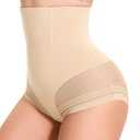 SIMIYA Tummy Control Shapewear for Women High Waist Trainer Shaping Underwear Panties Stomach Compression Body Shaper 2XL