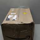 puredown Goose Feather Down Pillows Standard Size Set of 2, Soft Fluffy Bed Pillow for Sleeping with 100% Cotton Cover, Medium Firm Luxury Hotel Collection Pillow for Back, Stomach or Side Sleeper (01 Brown)