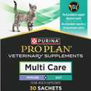 Purina Pro Plan Veterinary Cat Supplements Multi Care Feline Supplement  Digestive Probiotics for Cats  Immune Support Cat Supplement - 30 ct. Box