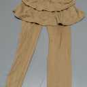 Cooraby 1 Pack Girls Leggings Toddler Girl Pants School Uniform Pants Warm Stretchy Skirt Leggings for Girls (7-8 Years)