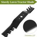 942-04053C Mulching Blades Compatible with 50" Cub Cad et Deck, 942-04053-X Mower Blades Fit for Cub Cad et RZT-50, LTX-1050, Troy Bilt Mustang 50, Replace for 742-04053, Toro 112-0316,3 Pack