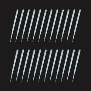 24 Pcs Ballpoint Pen Refills 1.0 mm Point Black Ink