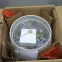 Chinoiserie Ceramic Table Lamps Set of 2 for Living Room, Vintage Traditional Bedside Lamps for Night Stands, 22" Large Blue and White Table Lamp for Bedroom Cottage, Gold(LED Bulbs Included)