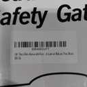 Extra Long Baby Gate Extra Wide, Large Dog Gate Indoor, Child Proof Gate, Kiddie Gates, Baby Gate for Doorways, White, Dog Gates for The House, Extra Tall Pet Gate, White, Size 42 Extra Tall x 100 Wide