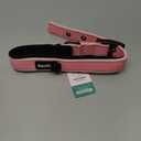 PetiFine Neoprene Padded Dog Collar, Heavy Duty Comfort Dog Collar with Durable Metal Buckle, Reflective Adjustable Belt Buckle Dog Collars for Medium Dogs(14.5''-19'', Pink)