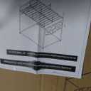 Canopy Full Bed Frame Platform Heavy Duty Steel Slat and Support with Headboard and Footboard No Box Spring Required （White）
