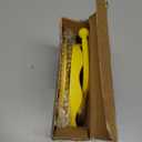 Yellow Desk Vanity Mirror Flower Compact Adjustable Desk Mirror Office Cubicle with Jewelry Tray & Foundation Brush, Cute Makeup Mirror with Standing, Home Decor for Bedroom Living Room Dormitory