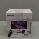 Electric FocusMini Projector, Projector 4K 1080P Support, 260 ANSI Lumens Projector with Wifi and Bluetooth, Upgrade Smart Proyector, 5w Speaker, Auto Keystone Correction 35"-130" Screen HY300 Plus