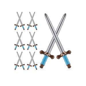 NQEUEPN 12pcs Inflatable Swords, 24 Inch Inflatable Pirates Swords Pirate Party Swords Inflatable Toy Swords Pirate Party Supplies for Birthday Cosplay Halloween Costume