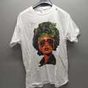 Strong Black Woman, African American, Camouflage, Black Girl T-Shirt, XL