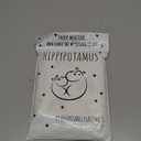 Hippypotamus Disposable Placemats Baby - Pack of 45 BPA Free Table Toppers for Kids and Toddlers - Extra Sticky Travel Mat for Restaurant (Cream/Sage/Blush)