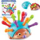 Learning Resources Spike The Fine Motor Hedgehog - Toddler Montessori Toys, Stacking Shape, Gifts For Boys And Girls, Sorting And Matching Skill Activities, Educational Games, Kindergarten