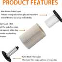 Ganido TP1015 Fuel Filter for 6.6L Duramax Diesel, Compatible for 2014-2018 Chevy Cruze diesel fuel filter, for 2017-2021 Chevrolet Silverado/GMC Sierra 2500HD 3500HD Replace# 23304096 22937279